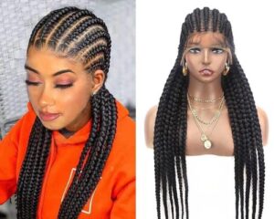 Braided Lace Front Wigs